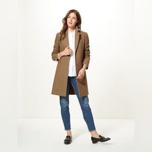 Marks and Spencer coat brown small M&S